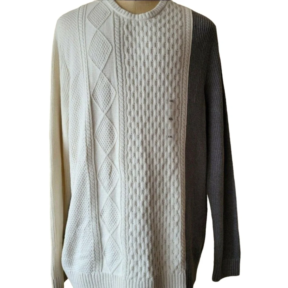 INC Colorblock Mens Sweater Size XXL. NWT